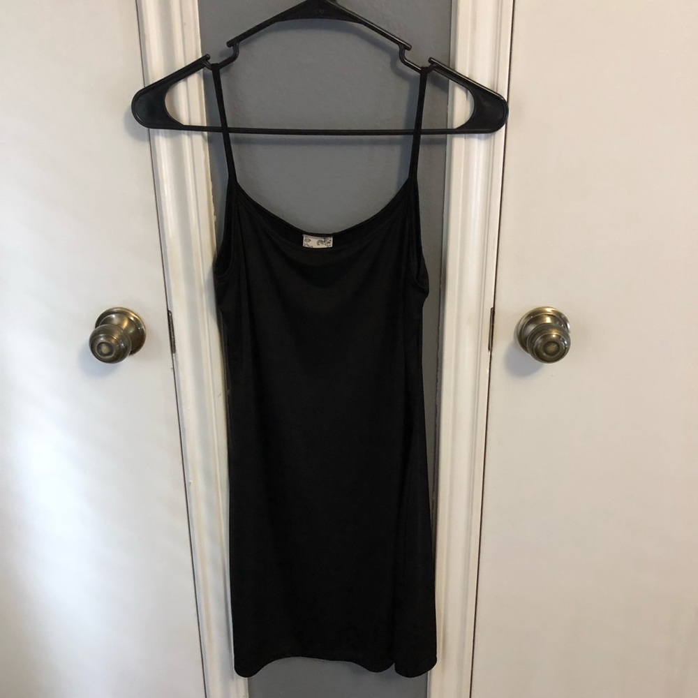 Black Slip Dress